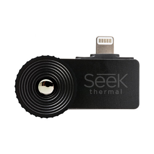 Seek Thermal Compact XR Imager for Apple IOS Wärmebildkamera [Extra Range with adj. Focus]