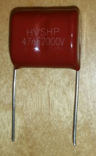 Folienkondensator 2kV 47nF, für MMC, Tesla coil cap, SGTC, DRSSTC CAP 10 Stk.