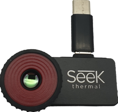 Seek Thermal CompactPro Imager for Android Wärmebildkamera 320 x 240 Pixel + USB-C Adapter