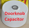 Kondensator 40kV 5000pF, 5nF impulsfest; Doorknob capacitor