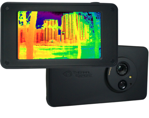 Wärmebildgerät TE-SQ1, portable Wärmebildkamera mit Touchdisplay 384x288 Pixel