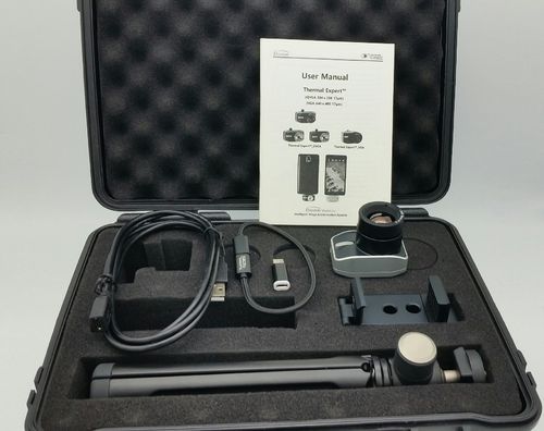 XXL Wärmebildkamera Set - TE-V1 Kamera mit 30Hz Bildraten-Upgrade, 4 Linsen, Accessoires Kit, Window