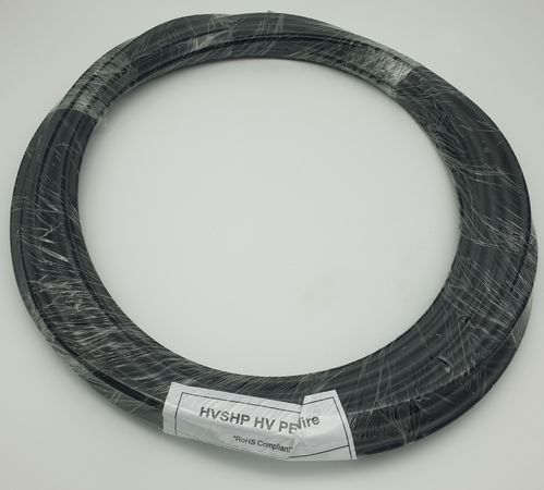 Hochspannungskabel PE/PVC 30kV 10m - HV Kabel, schwarz