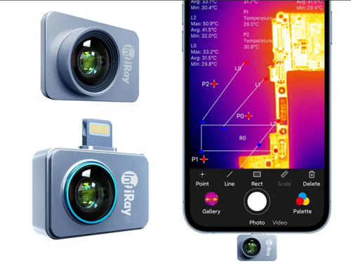 InfiRay P2Pro MacroLens Thermal Imager Lightning for Iphone imaging, Infrared camera